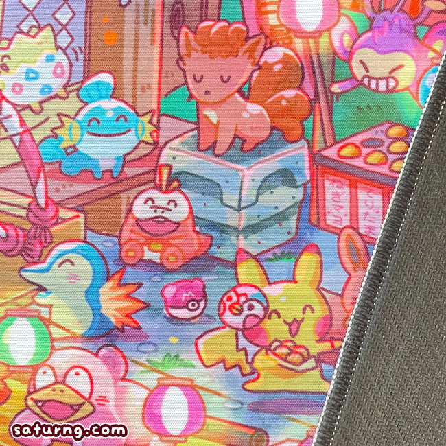 !!! Pocket Monsters Japanese Festival Gaming Mousepad