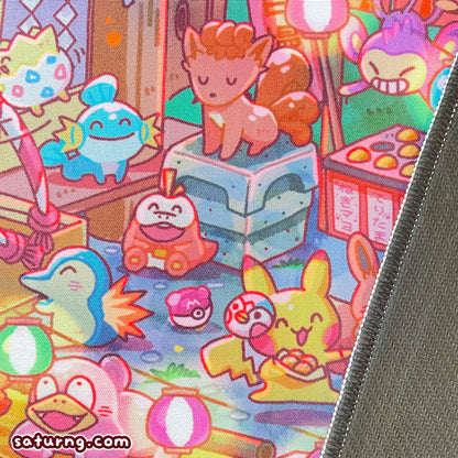 !!! Pocket Monsters Japanese Festival Gaming Mousepad