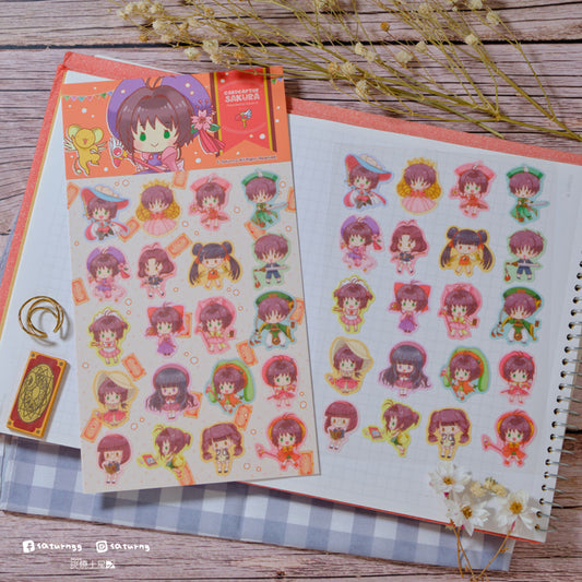 Cardcaptor Sakura Orange Edition - Washi Sticker