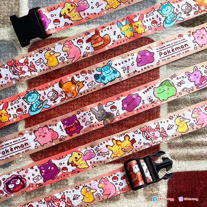 Pocket Monsters Luggage Strap